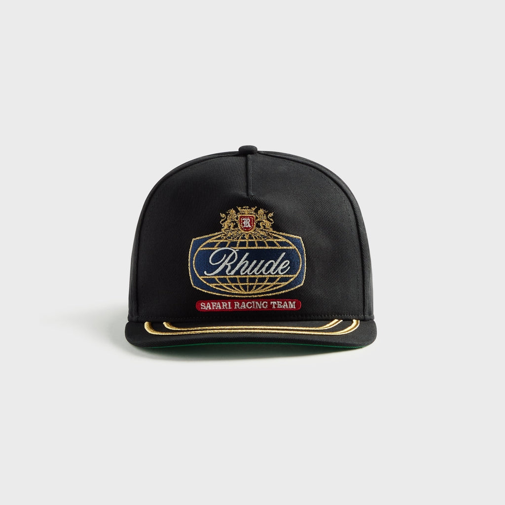 Rhude Safari Crest Hat - Black / Navy