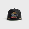 Rhude Safari Crest Hat - Black / Navy
