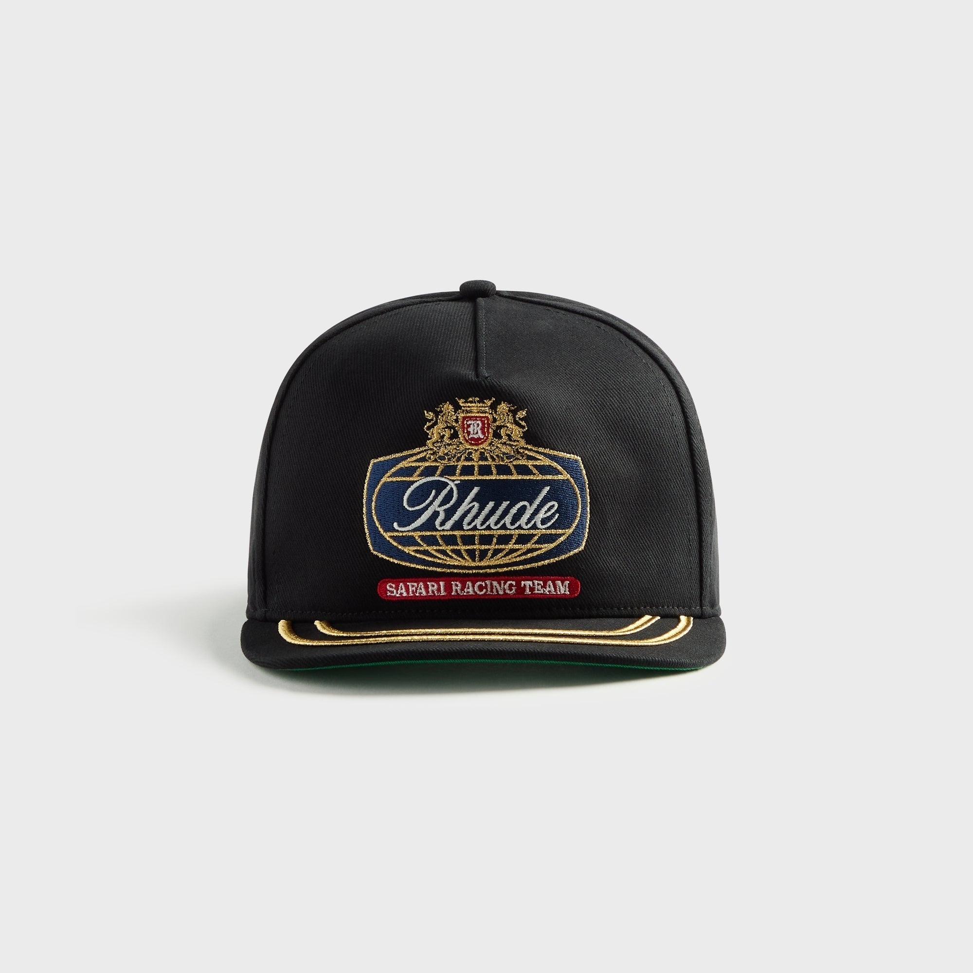 Rhude Safari Crest Hat - Black / Navy