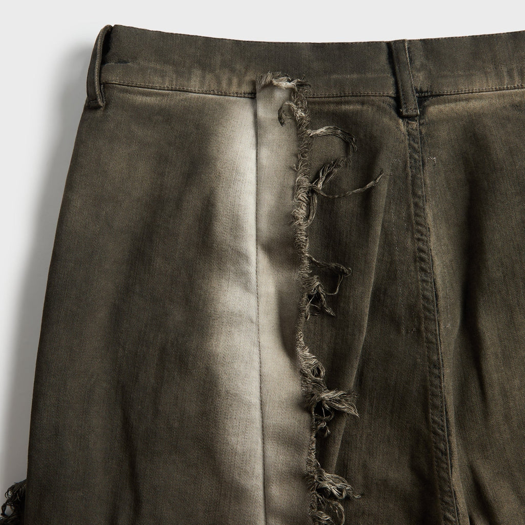 Rick Owens Tower Bolan Bootcut Jean - Dust Combo