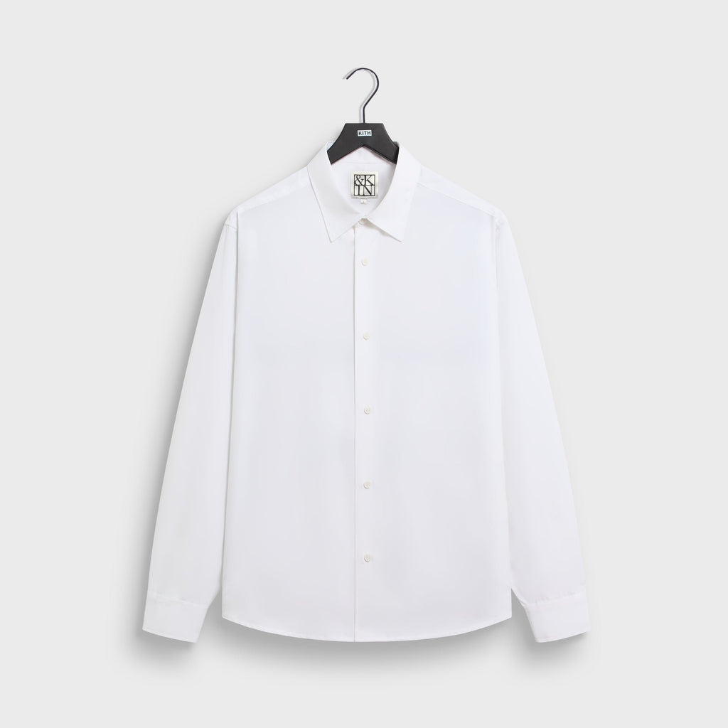 &Kin Poplin Georgie Shirt - White