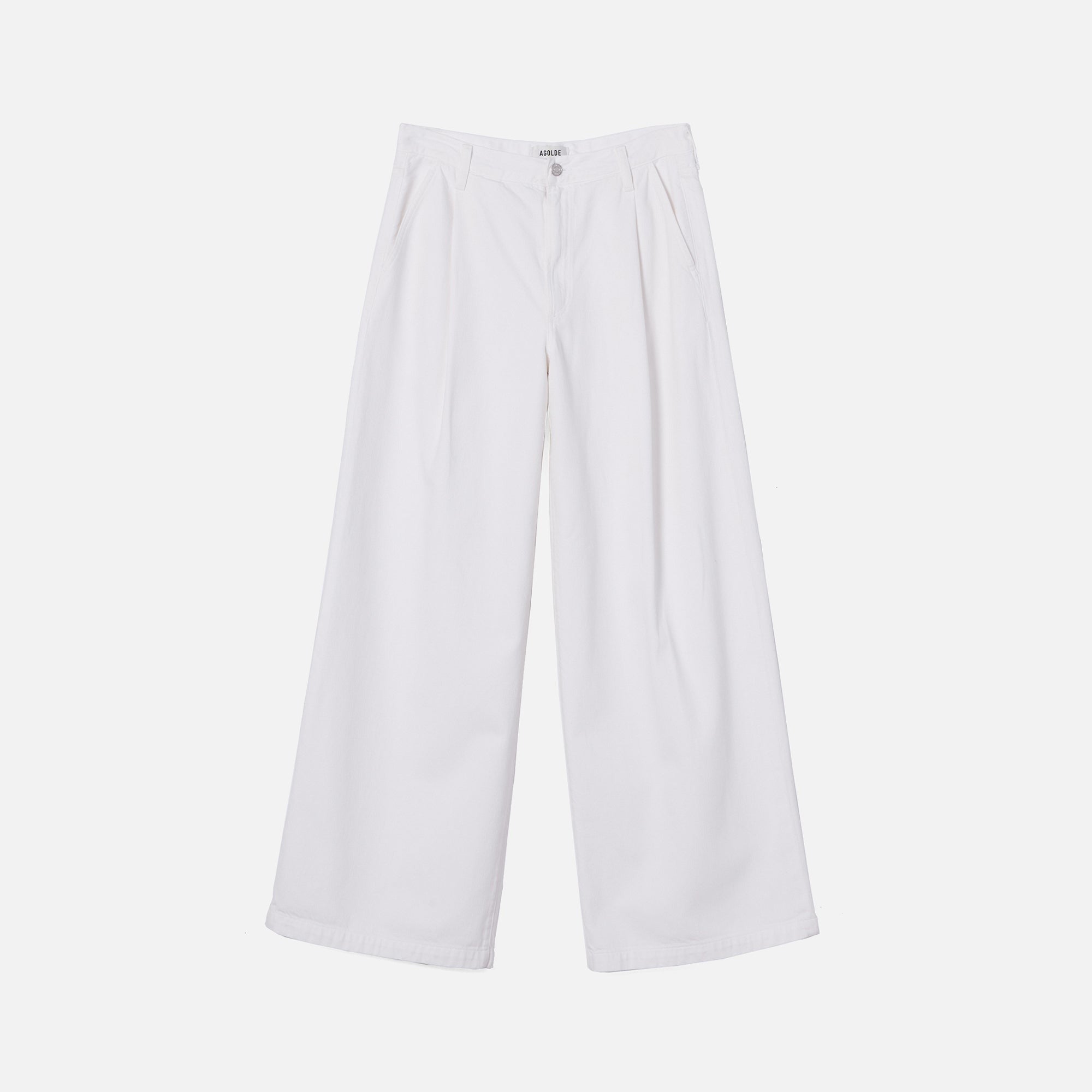 Agolde Ellis Trouser - Milkshake