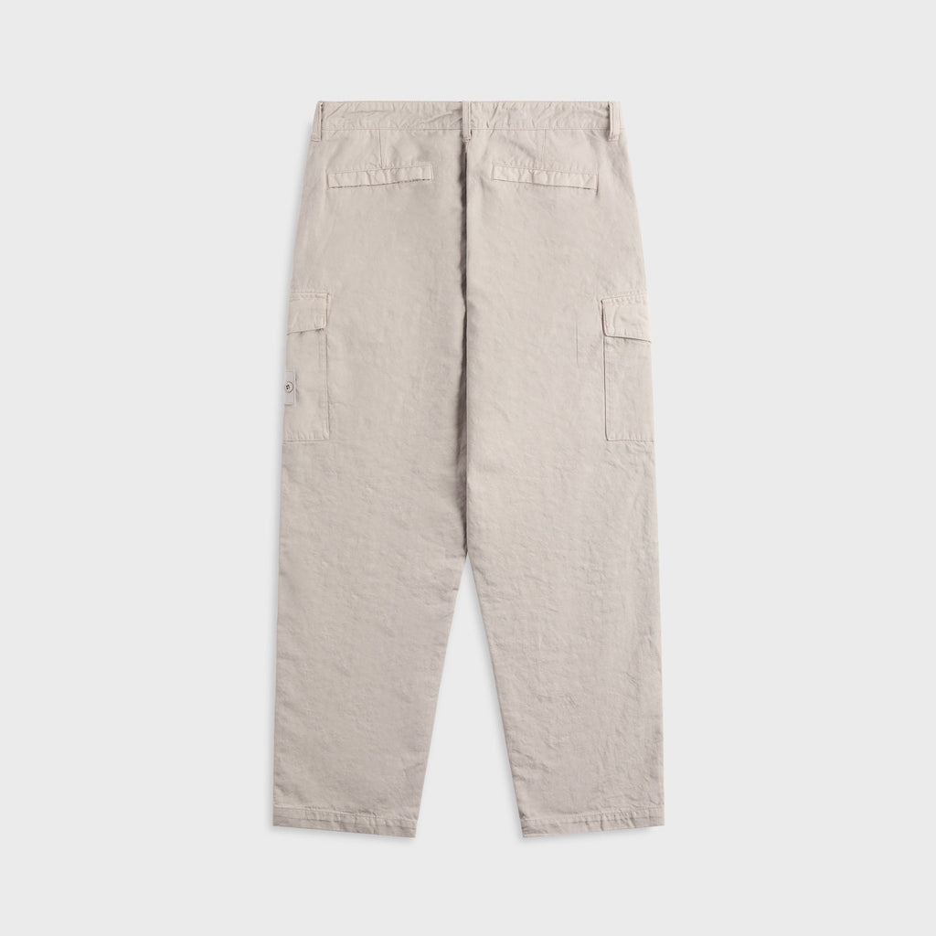 Stone Island Ghost Cotton-Linen Canvas Trouser - Dust Grey