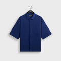 Kith Drape Twill Raf Shirt - Deep Royal