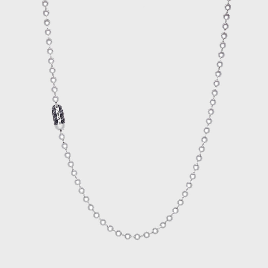 GOOD ART HLYWD 2A Goosebumps Poplock Necklace - Silver