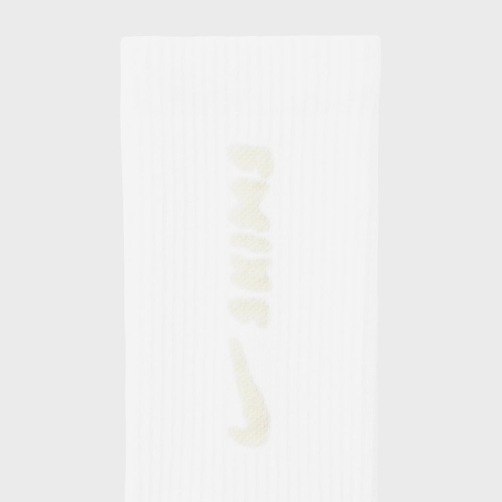 NikeSKIMS 3-Pack Dri-FIT Crew Socks - Bubblegum / Snow / Heather Grey