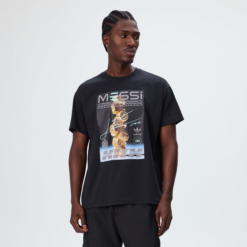 Kith & Messi for adidas Football Graphic Tee - Black