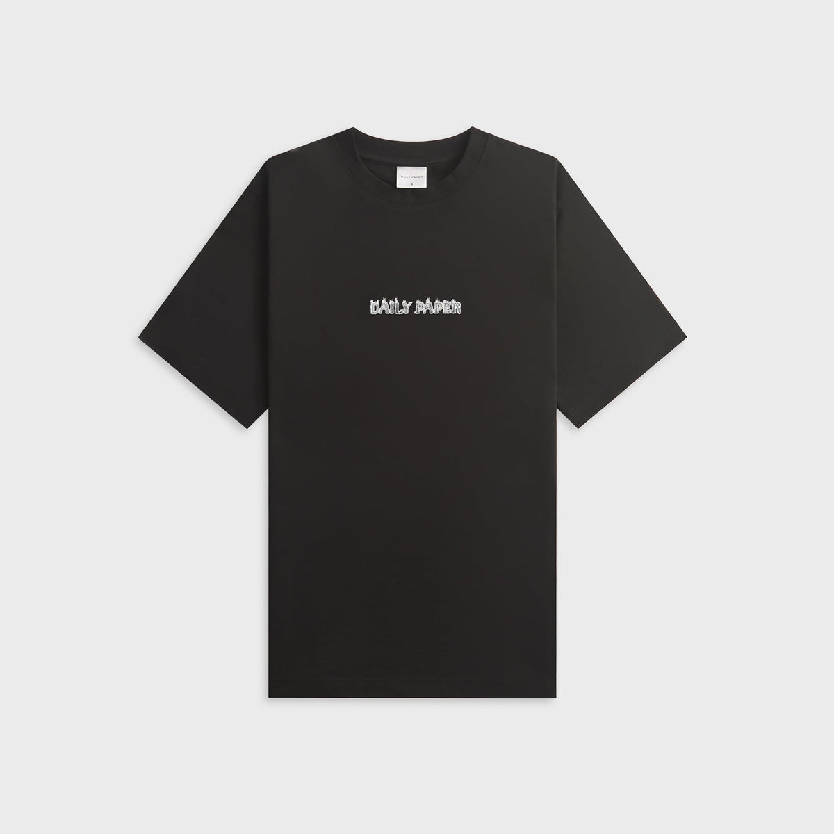 Daily Paper Burning Shield Short Sleeve Tee - Black