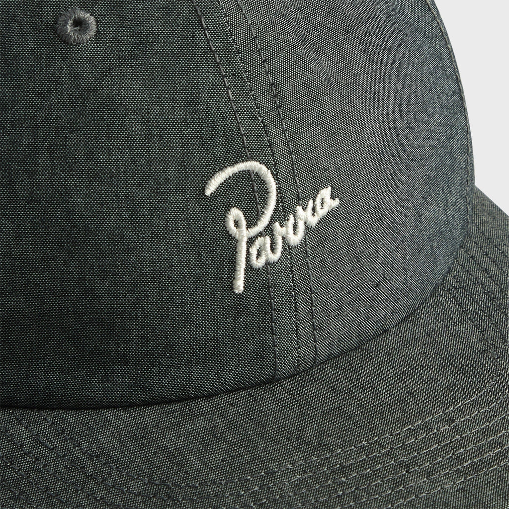 by Parra Signature 6 Panel Cap - Black
