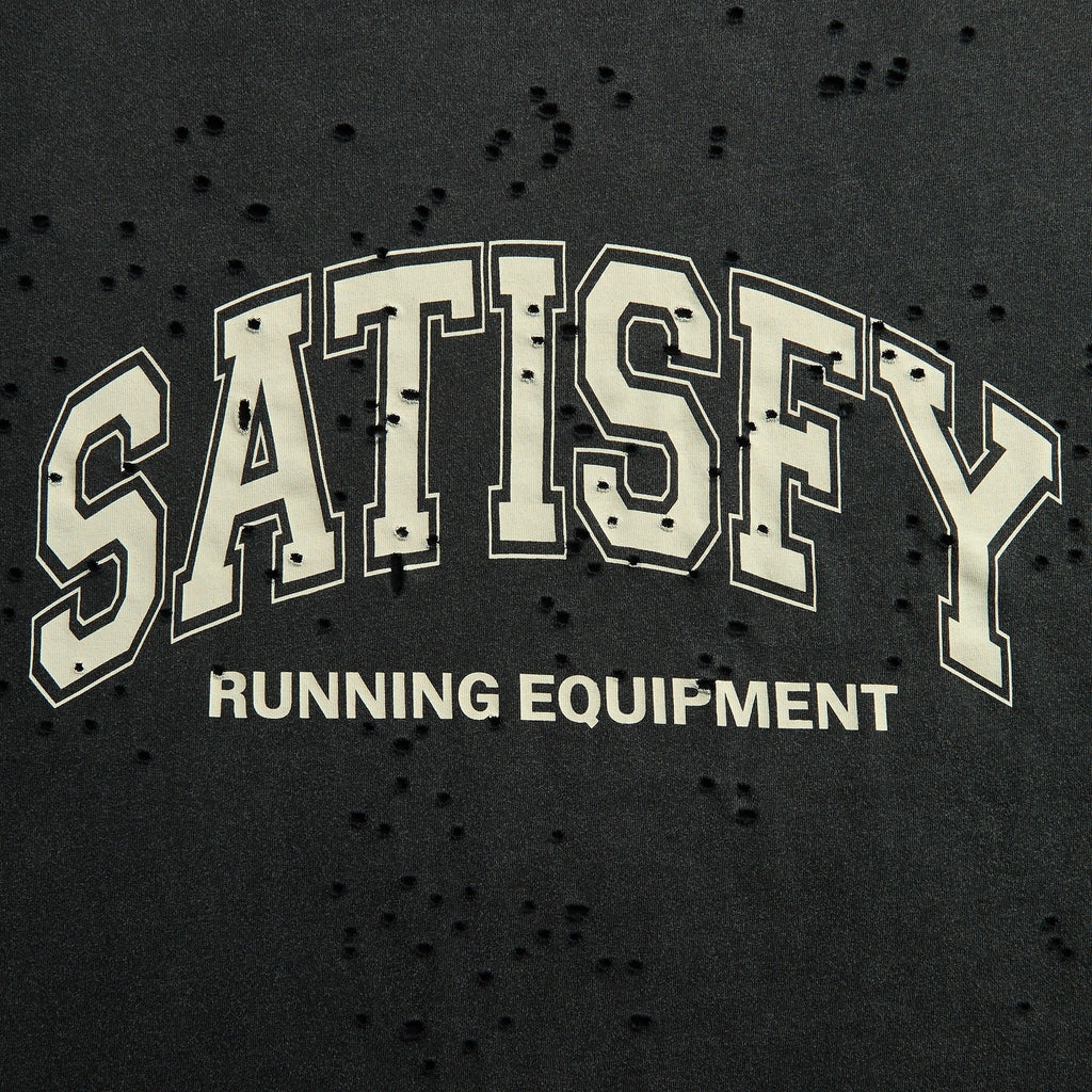 Satisfy MothTechTM Tee - Aged Black