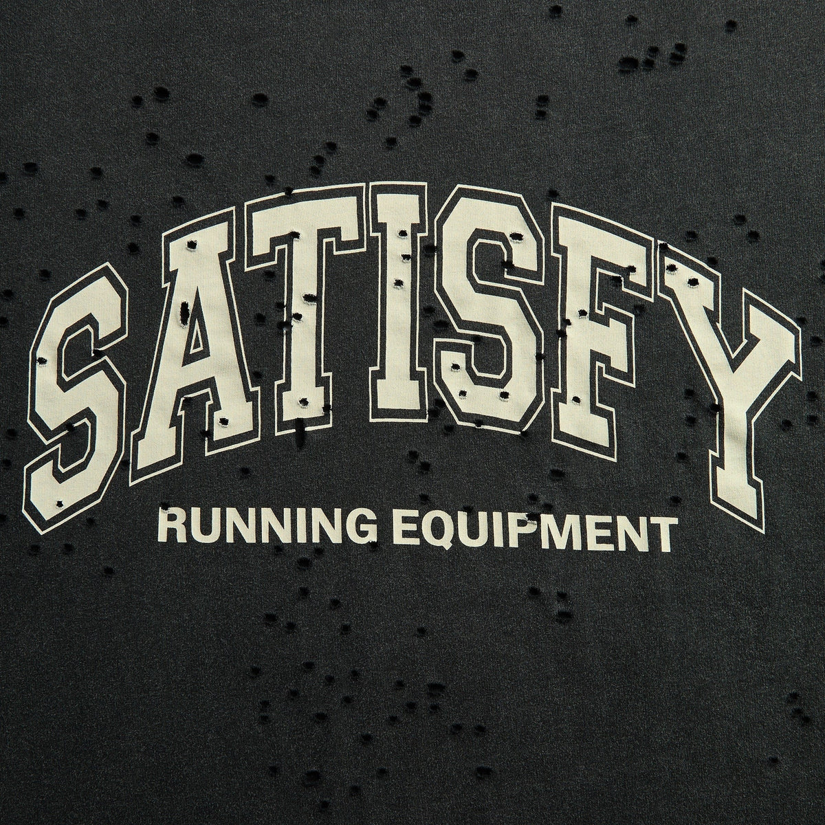 Satisfy MothTechTM Tee - Aged Black
