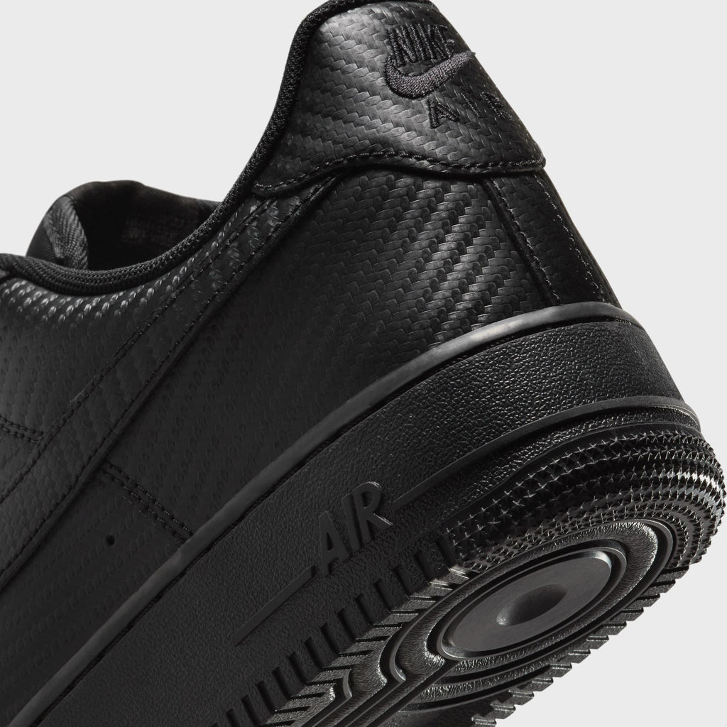 Nike Air Force 1 '07 LV8 - Carbon Fiber Black / Black