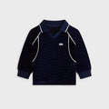 Kith Baby Long Sleeve Soccer Jersey Polo Shirt - Nocturnal