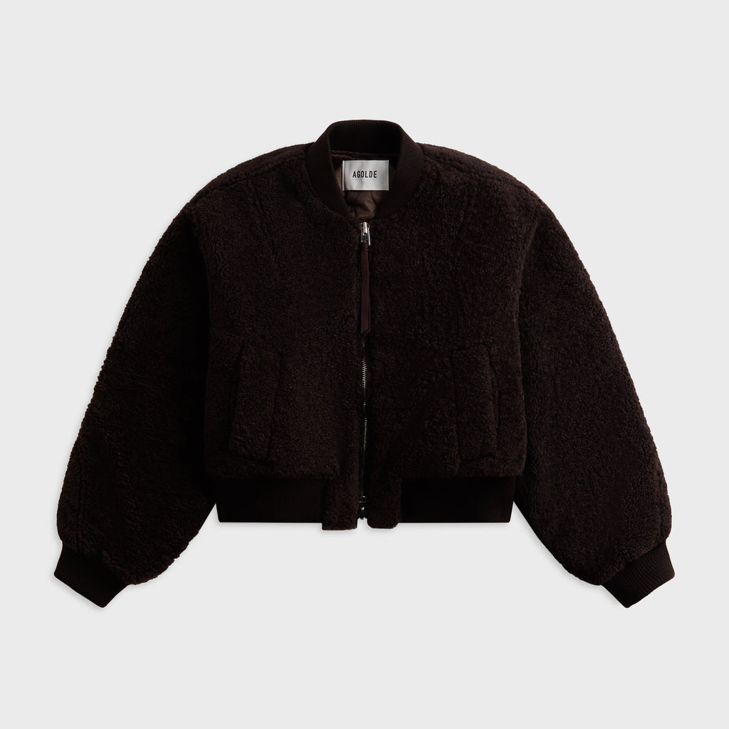 Agolde Iona Skye Jacket - Chocolate