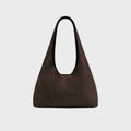 St. Agni Suede Soft Bag - Coffee