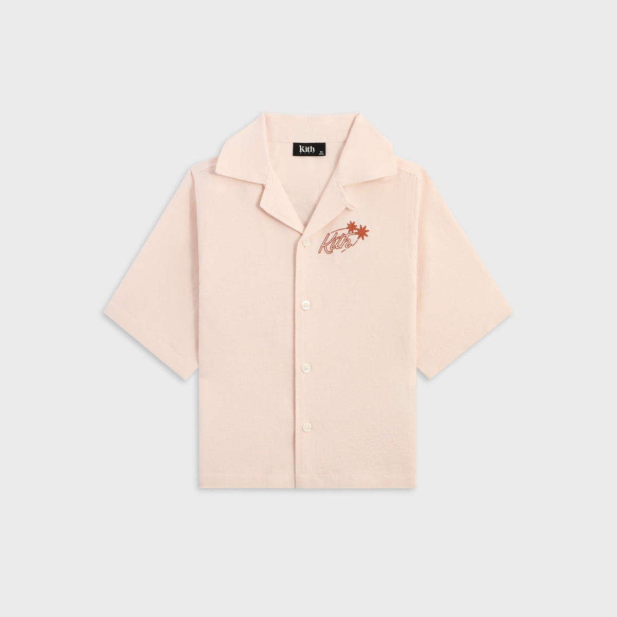 Kith Kids Thompson Camp Shirt - Sahara
