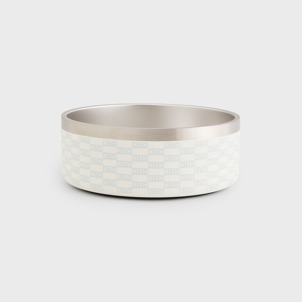 Kith for wagwear Metal Dog Bowl - Sandrift