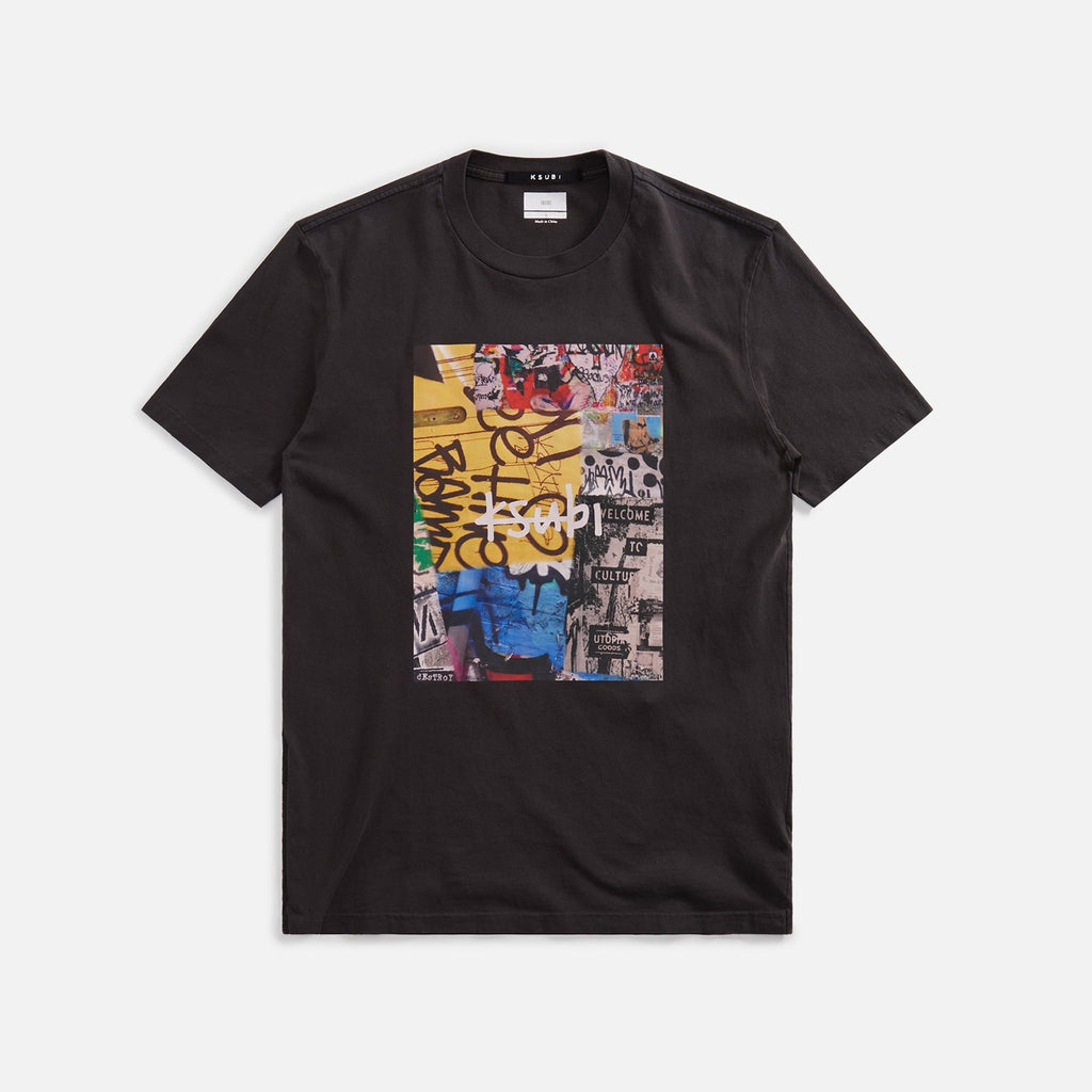 Ksubi Kulture Kash Tee - Faded Black