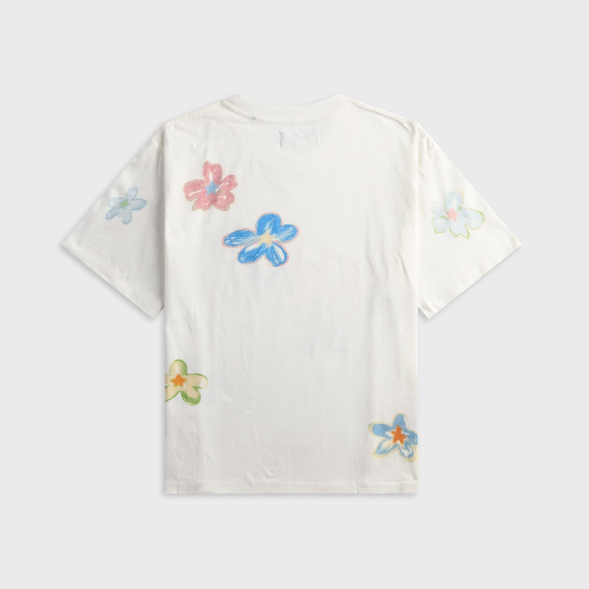 NAHMIAS Super Bloom Boxy Tee - White
