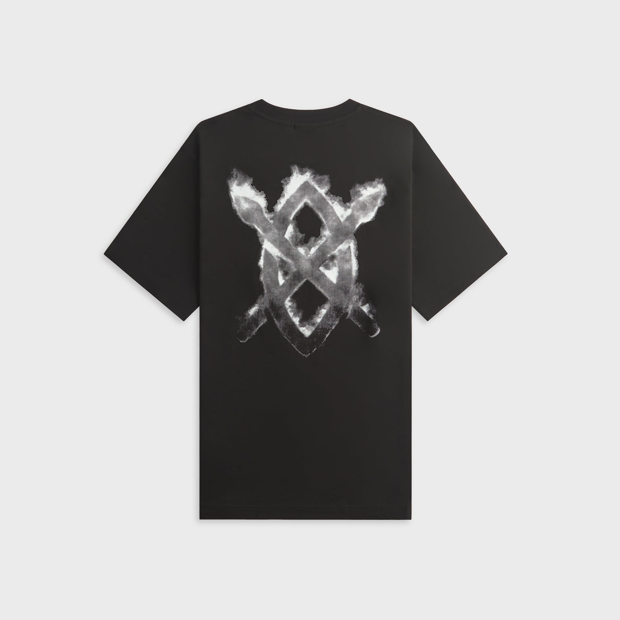 Daily Paper Burning Shield Short Sleeve Tee - Black