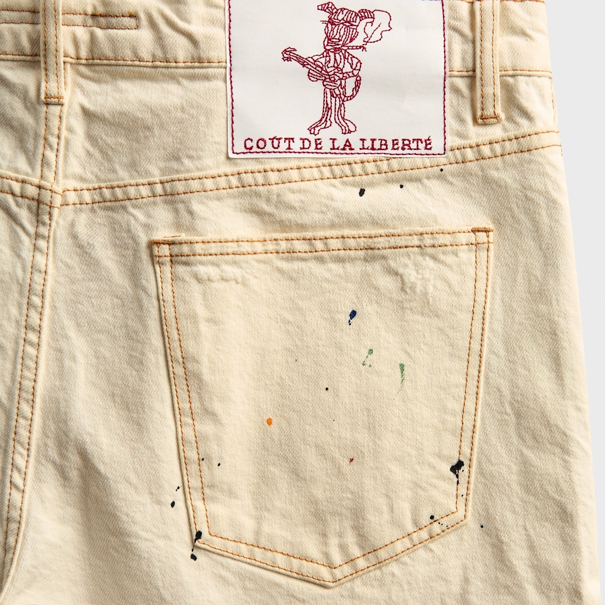 Coût De La Liberté Zander Twill Baggy Short - Lucien Wash