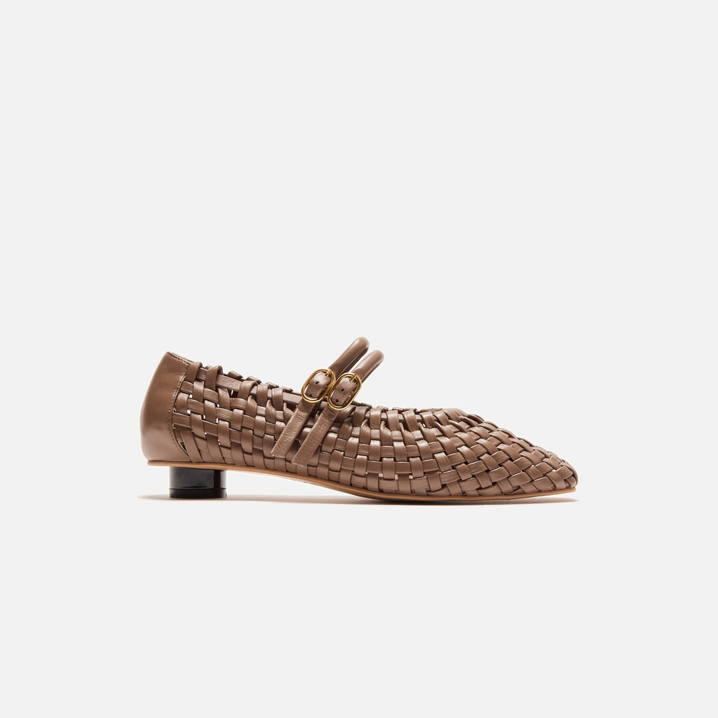 Nora Lozza Cruziana Ballerina - Brown