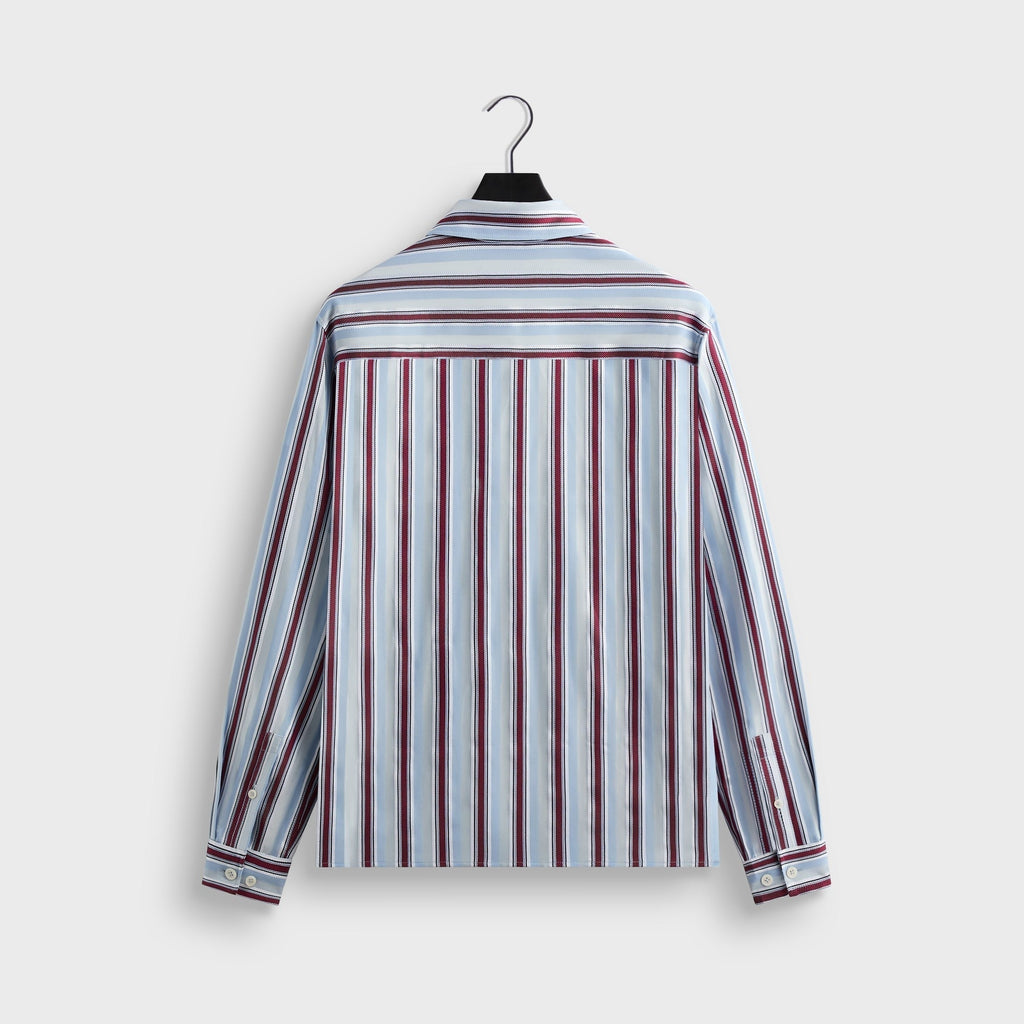 Kith Striped Jacquard Thompson Shirt - Tin