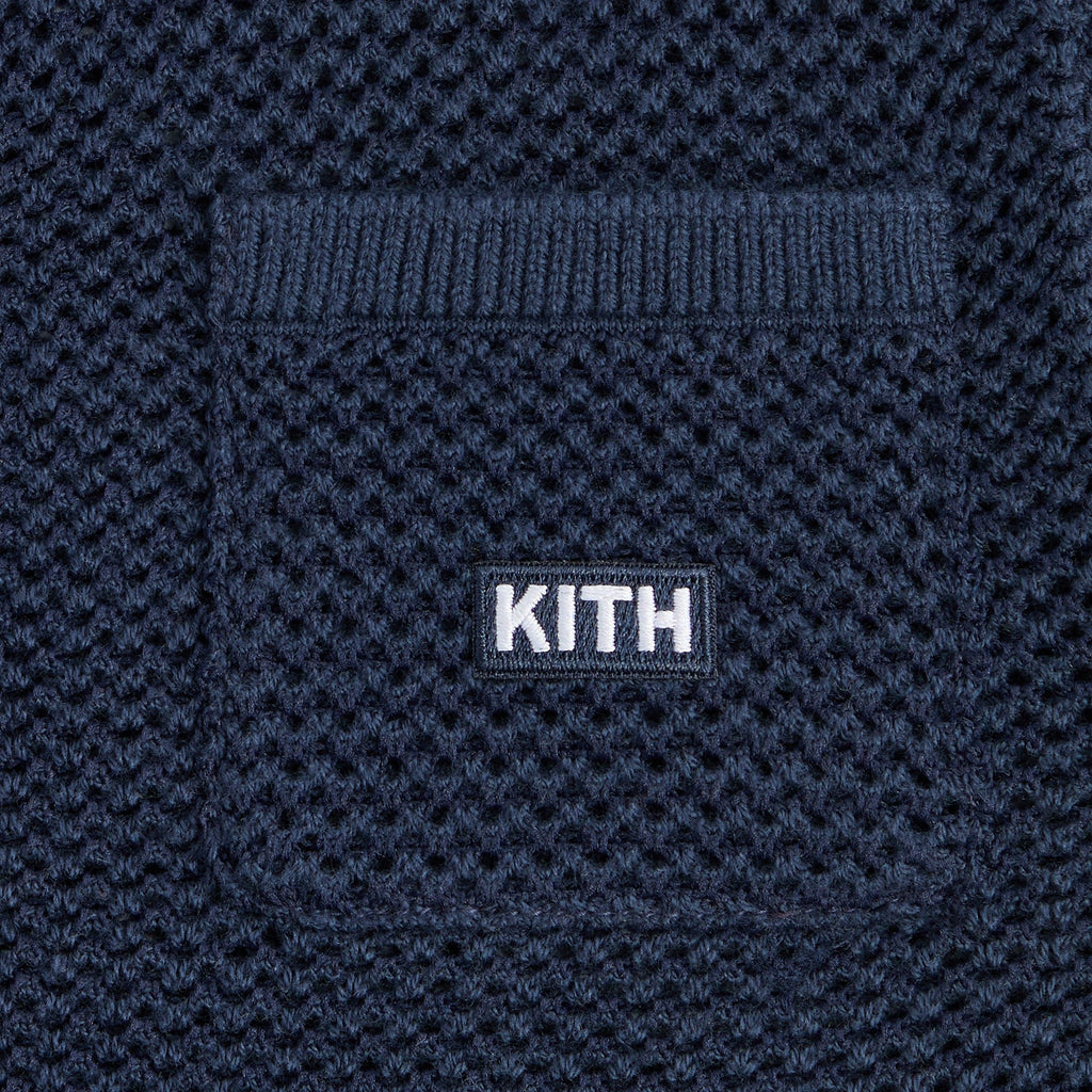 Kith Kids Textured Button Down Tilden Shirt - Nocturnal