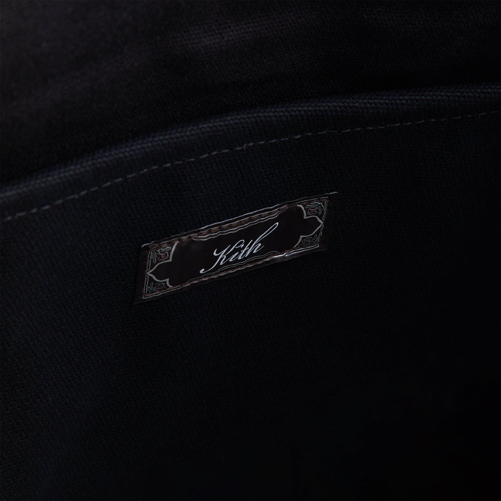 Kith for the New York Knicks Playoffs Canvas Tote - Black