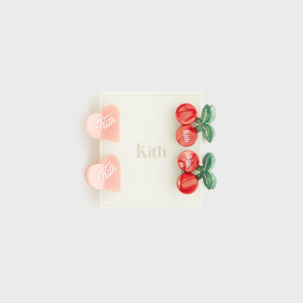 Kith Kids Set of 4 Hair Clips - Multi