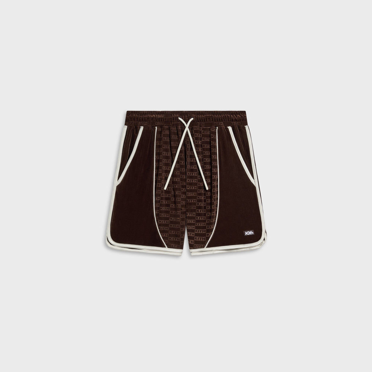 Kith Kids Monogram Velour Jordan Short - Kindling