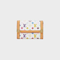 WGACA Louis Vuitton x Takashi Murakami Porte-Monnaie Plat Wallet - Multi