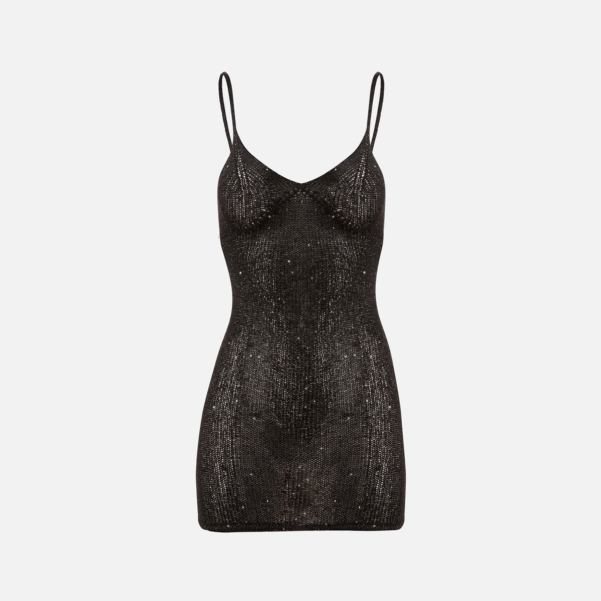 Asta Resort Delilah Mini Dress - Black Sequin