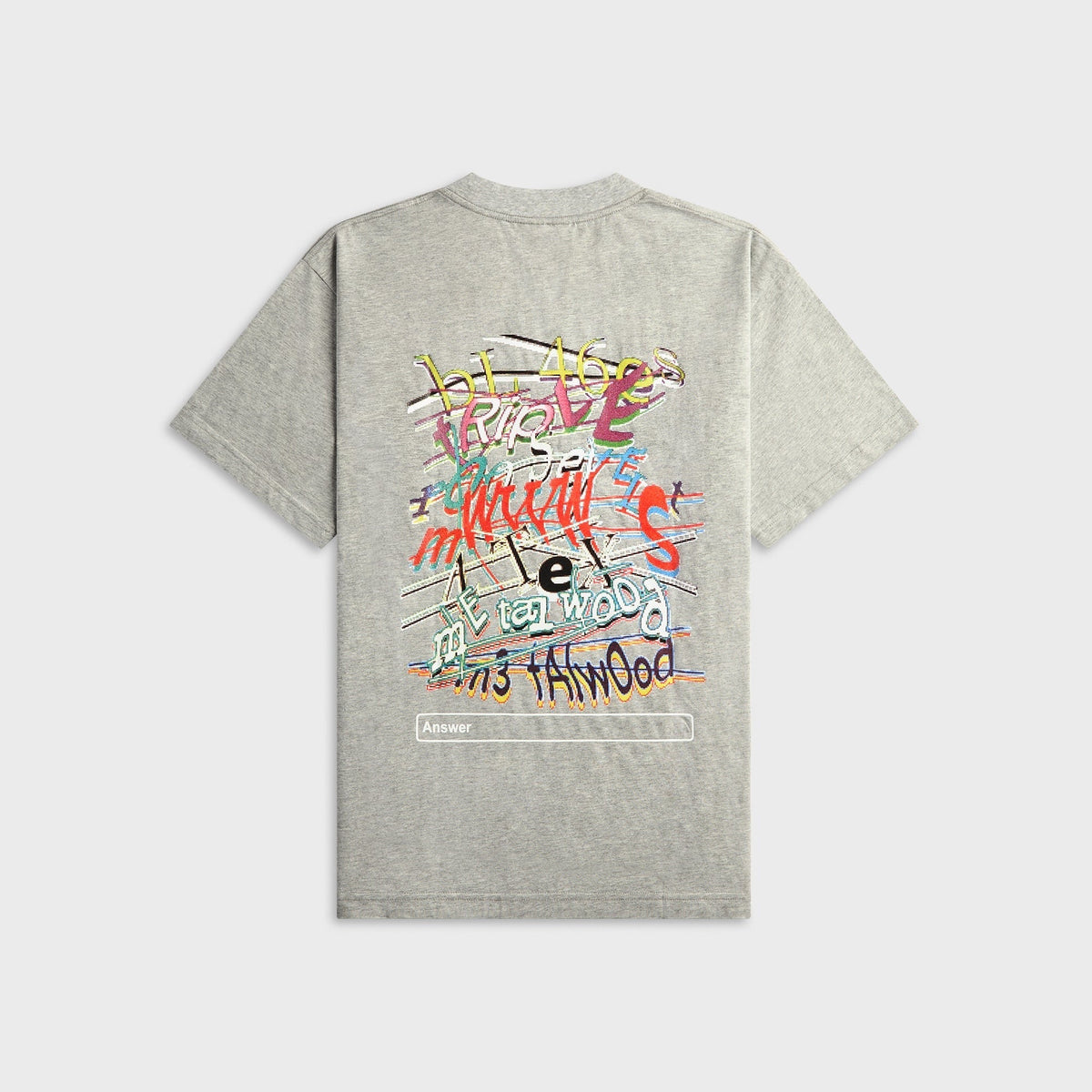 Metalwood Captcha Tee - Heather Grey