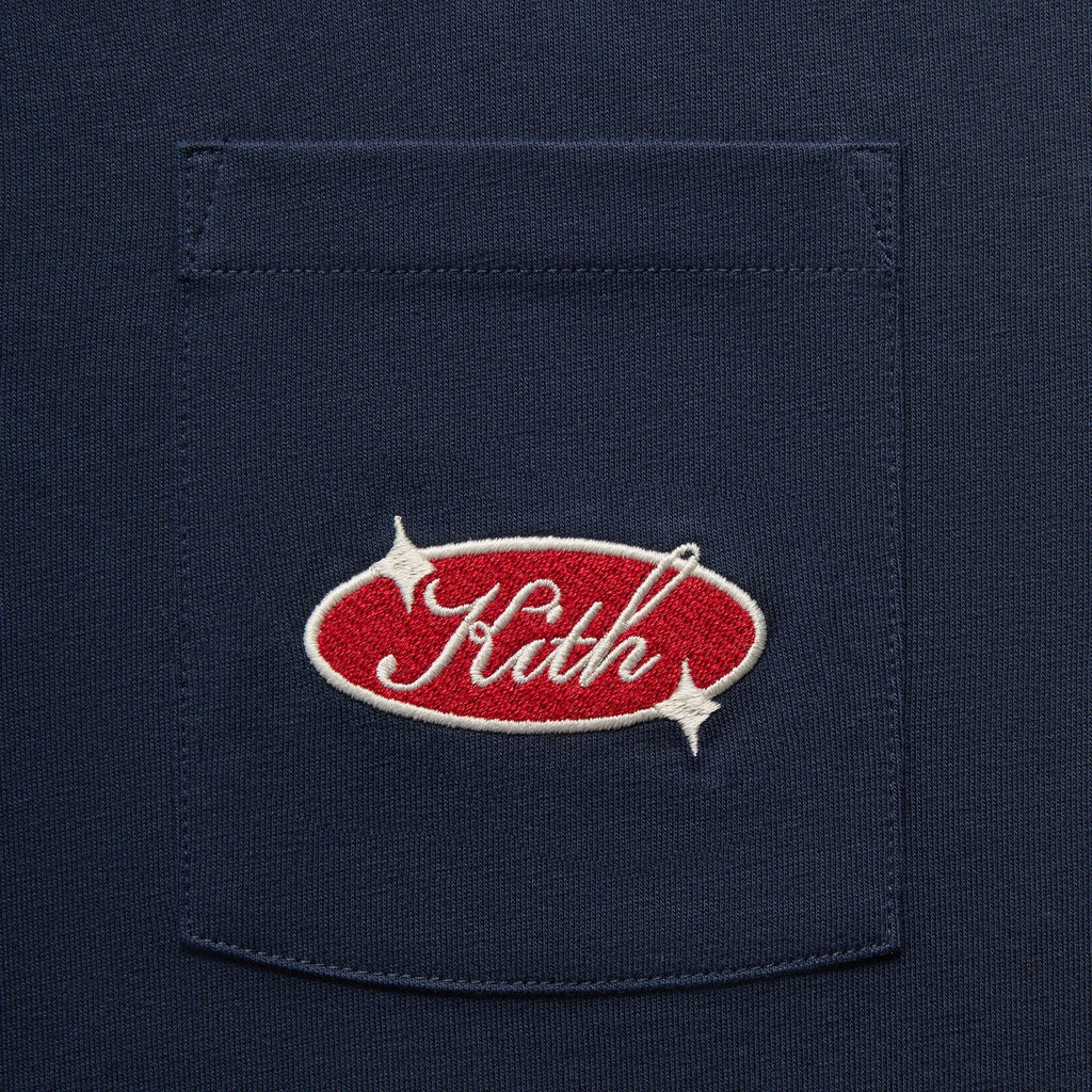 Kith Freeway Logo Pocket Tee - Nocturnal