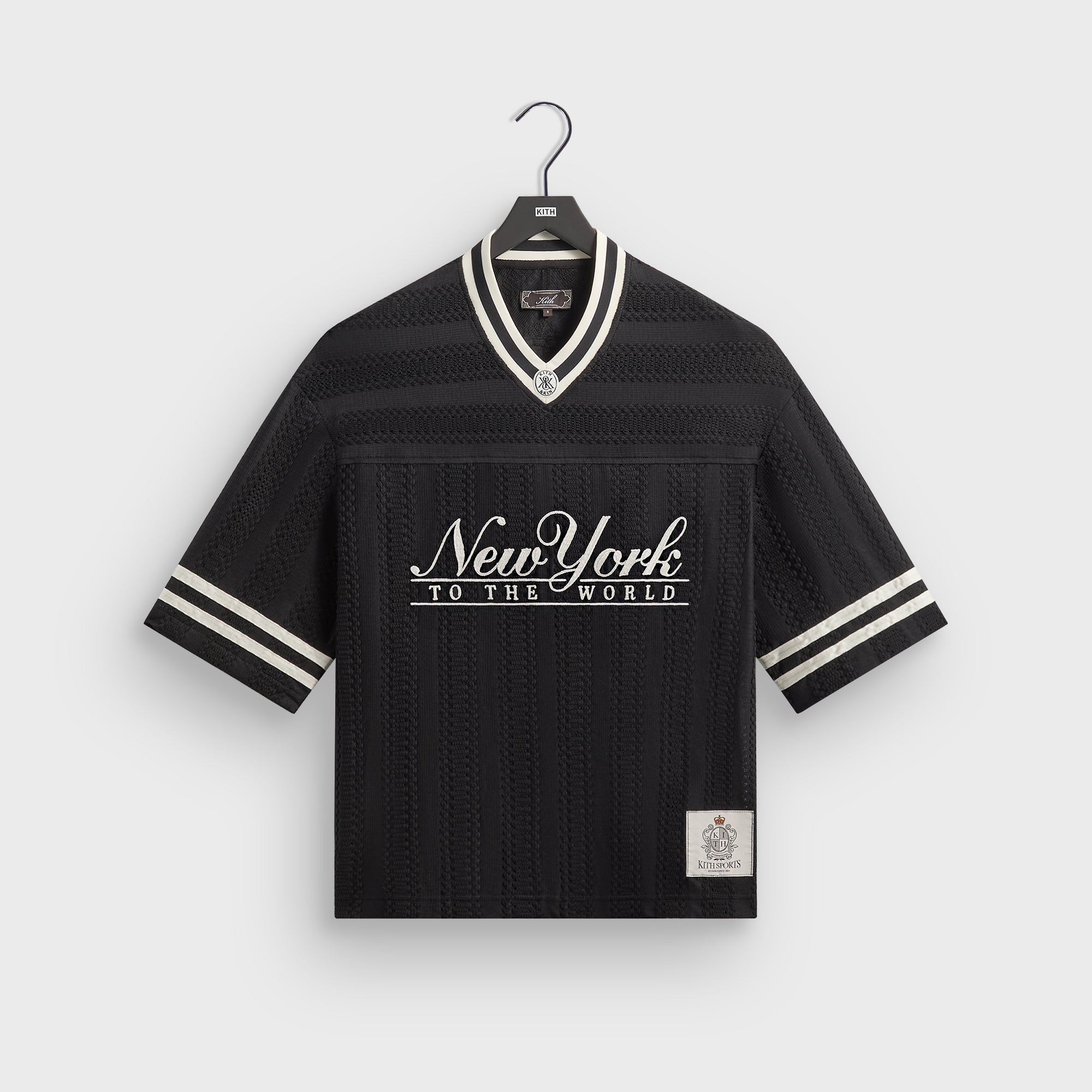 Kith Ladder Lace Julian Jersey - Black