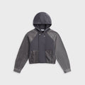 Peachy Den Mercy Track Jacket - Grey Marl