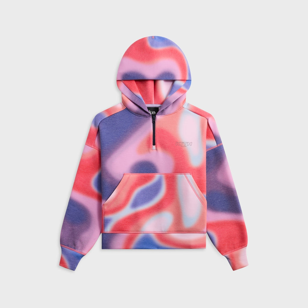 Kith Kids Printed Adinah Quarter Zip - Tempo