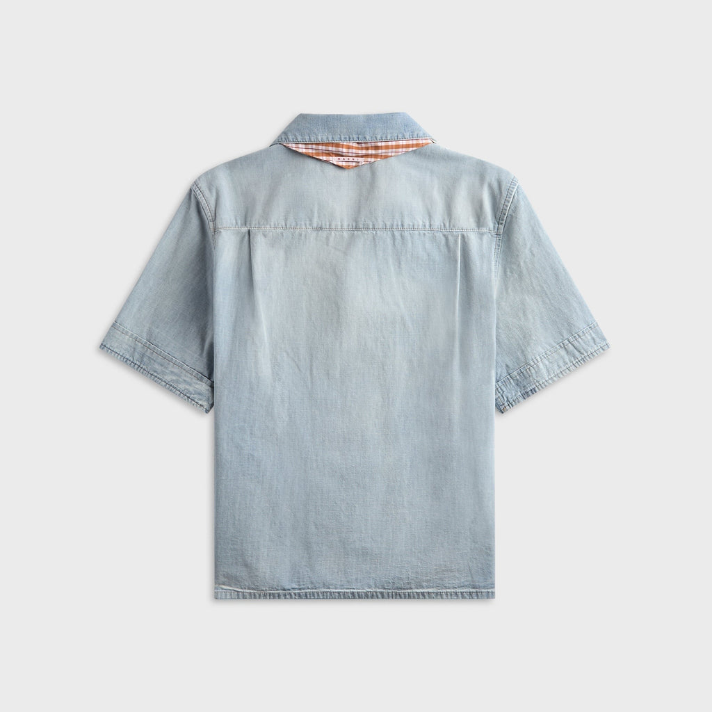Marni Light Blue Chambray Shirt - Cloud