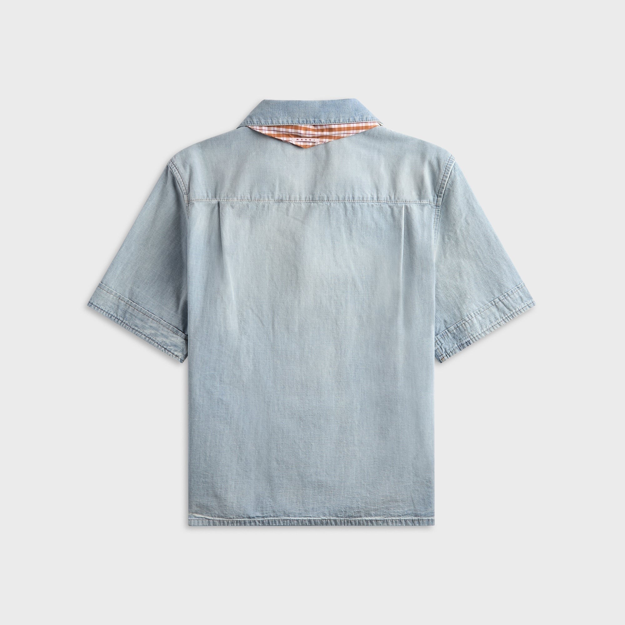 Marni Light Blue Chambray Shirt - Cloud
