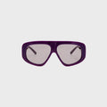 The Attico Milano Sunglasses - Mauve / Silver