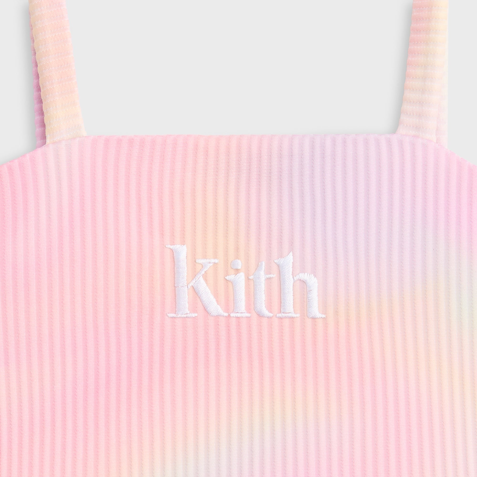Kith Baby Textured Ruffle One-Piece Suit - Bubble