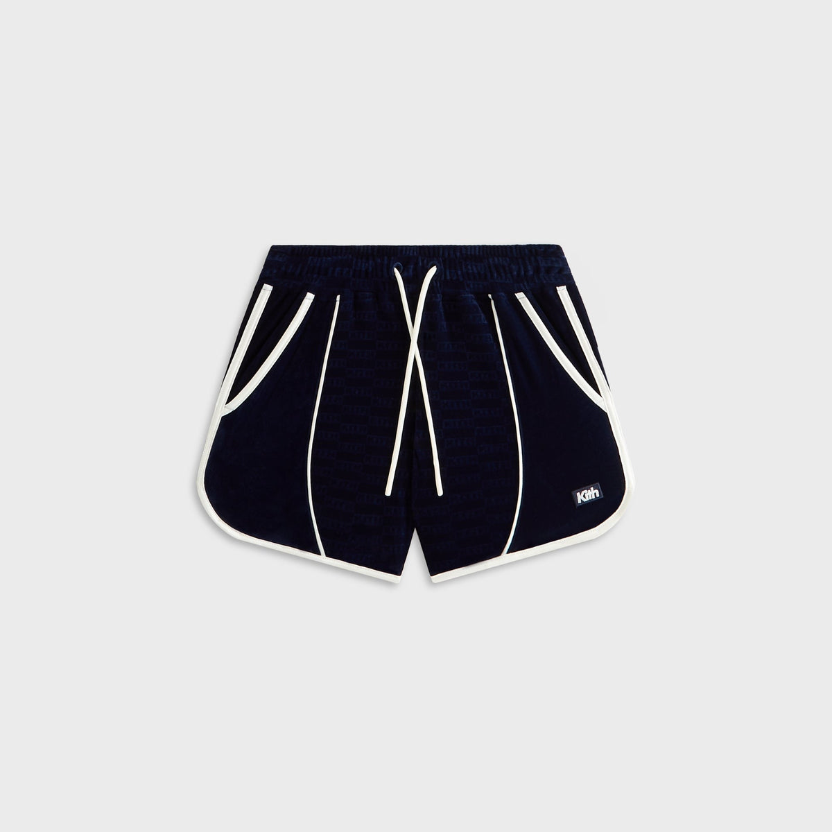 Kith Kids Monogram Velour Jordan Short - Nocturnal