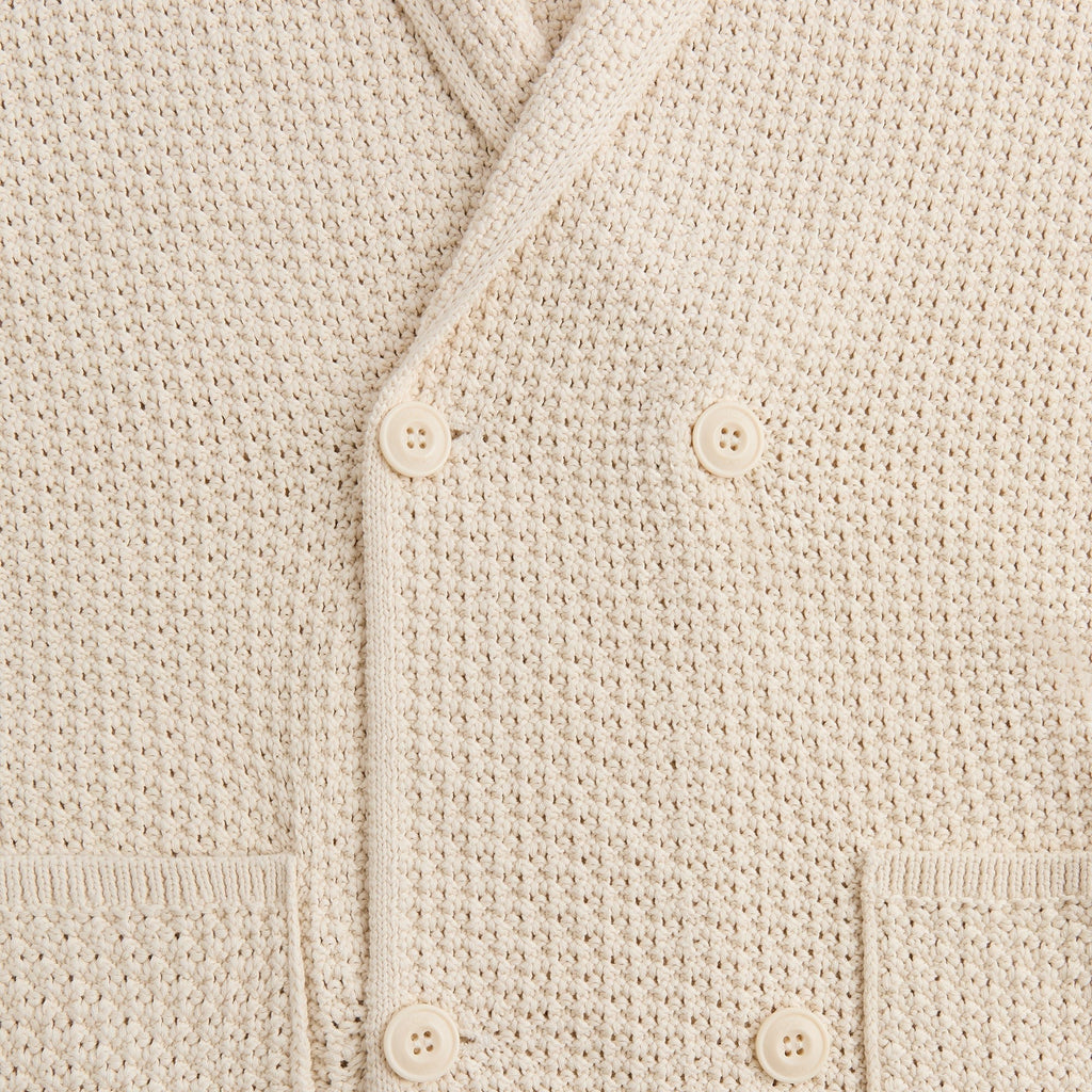 Kith Crochet Knit Raya Blazer - Rye