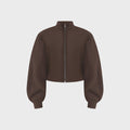 Belle Anna Globo Jacket - Brown