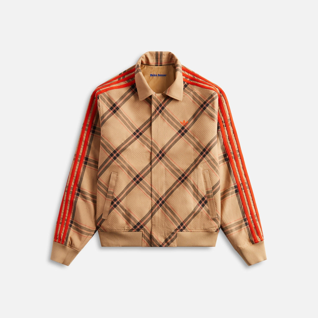 adidas Originals by Wales Bonner Reversible Harris Jacket - Sand / Scarlet Red