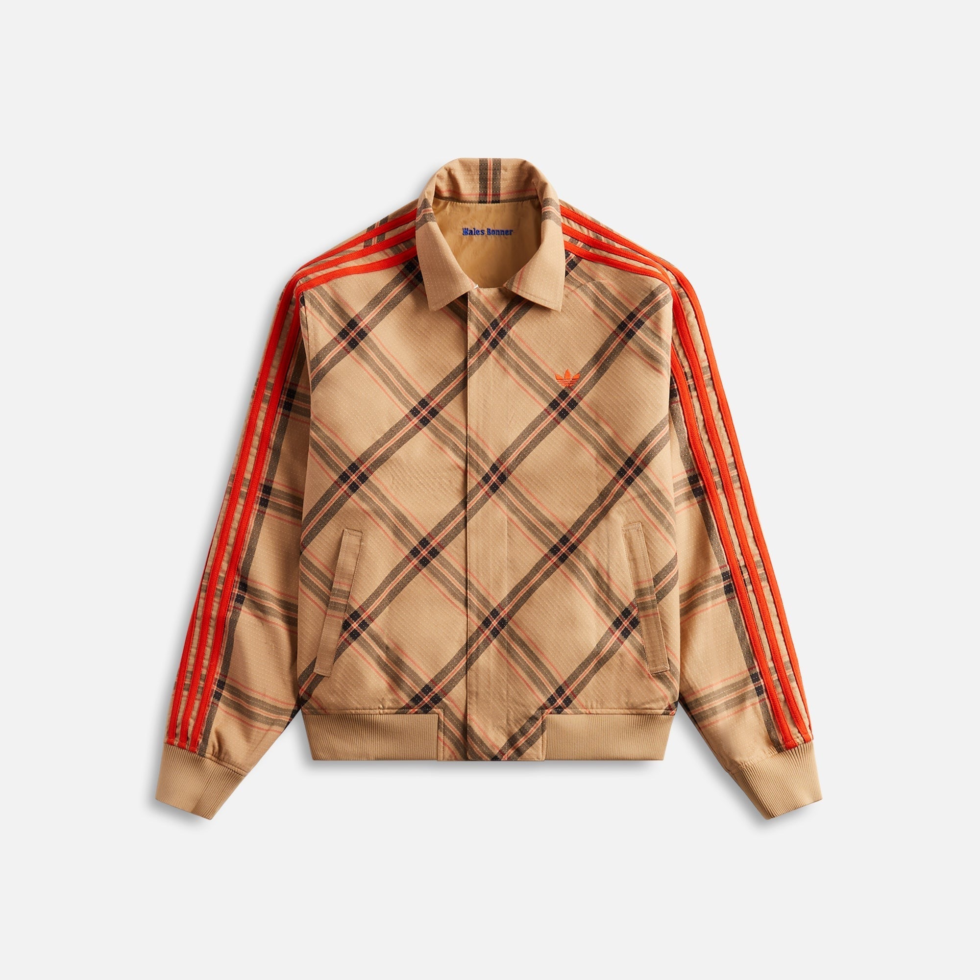 adidas Originals by Wales Bonner Reversible Harris Jacket - Sand / Scarlet Red