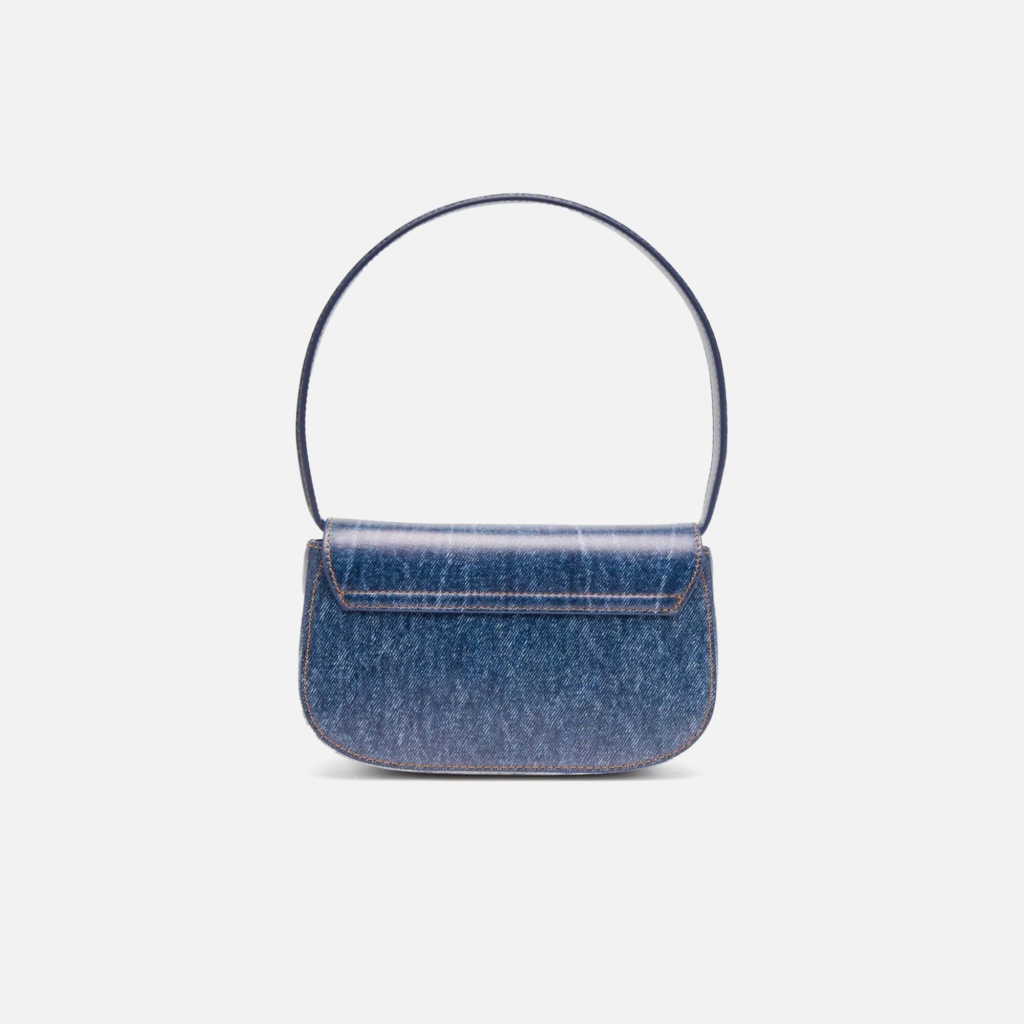 Diesel 1DR Bag Printed Leather Denim - Blue