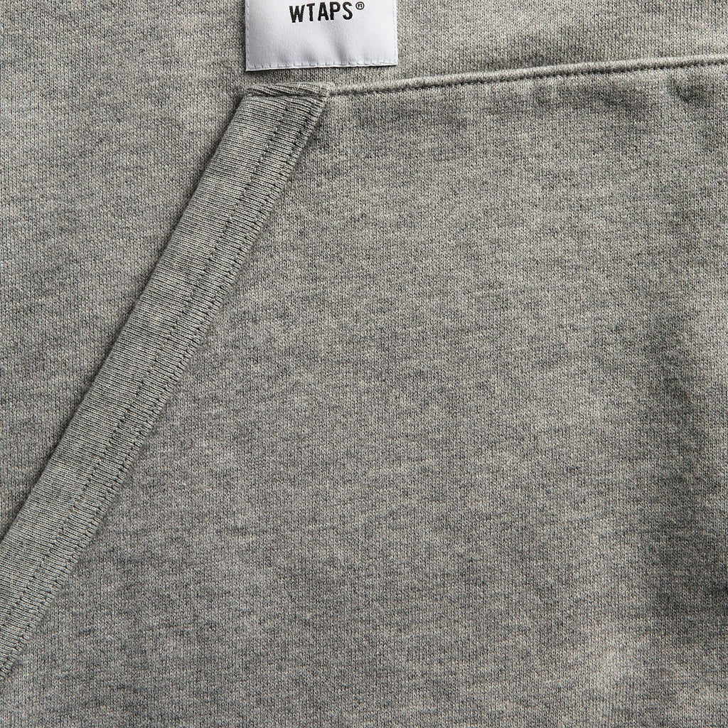 WTAPS Sign-YD Cotton Hoody - Ash Gray