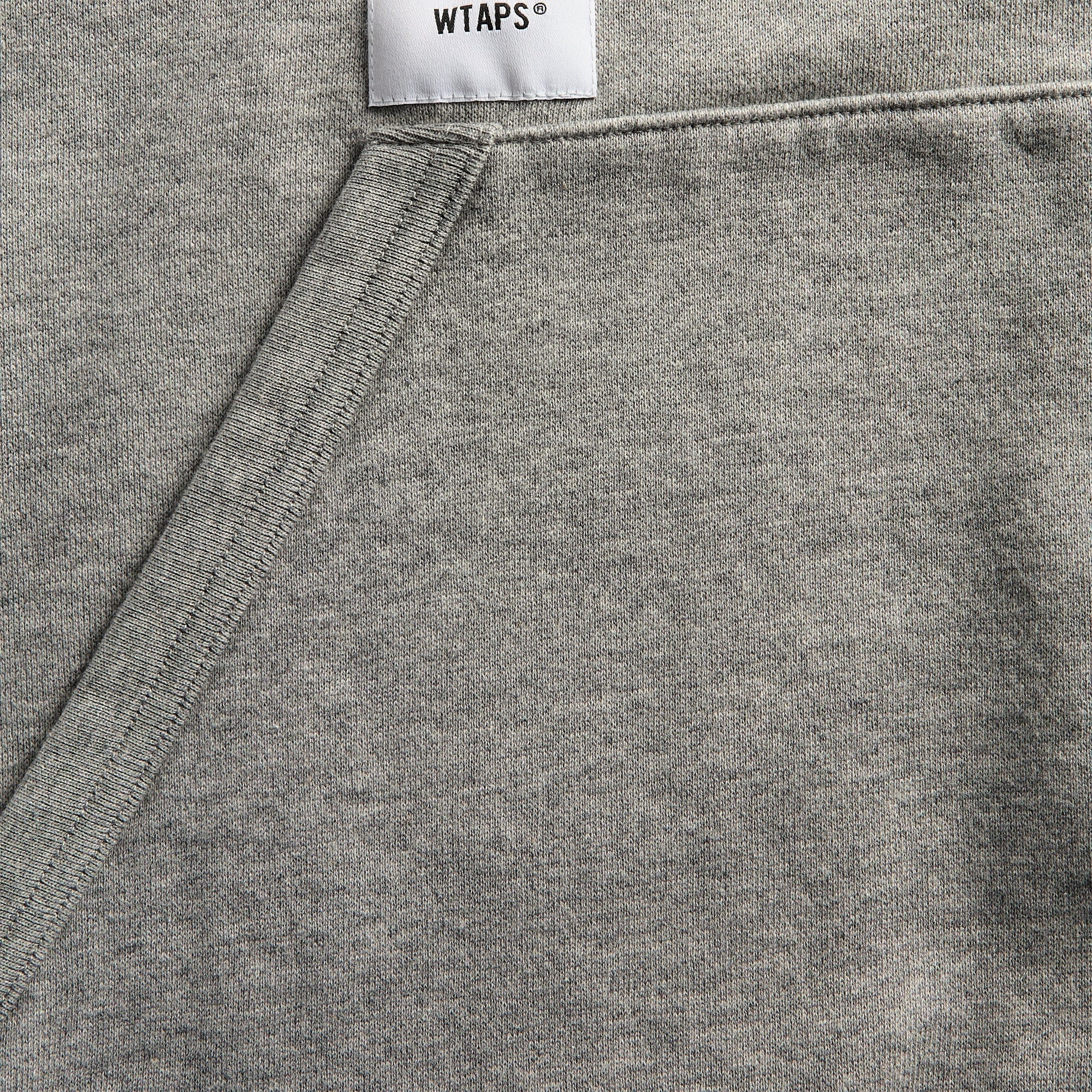 WTAPS Sign-YD Cotton Hoody - Ash Gray